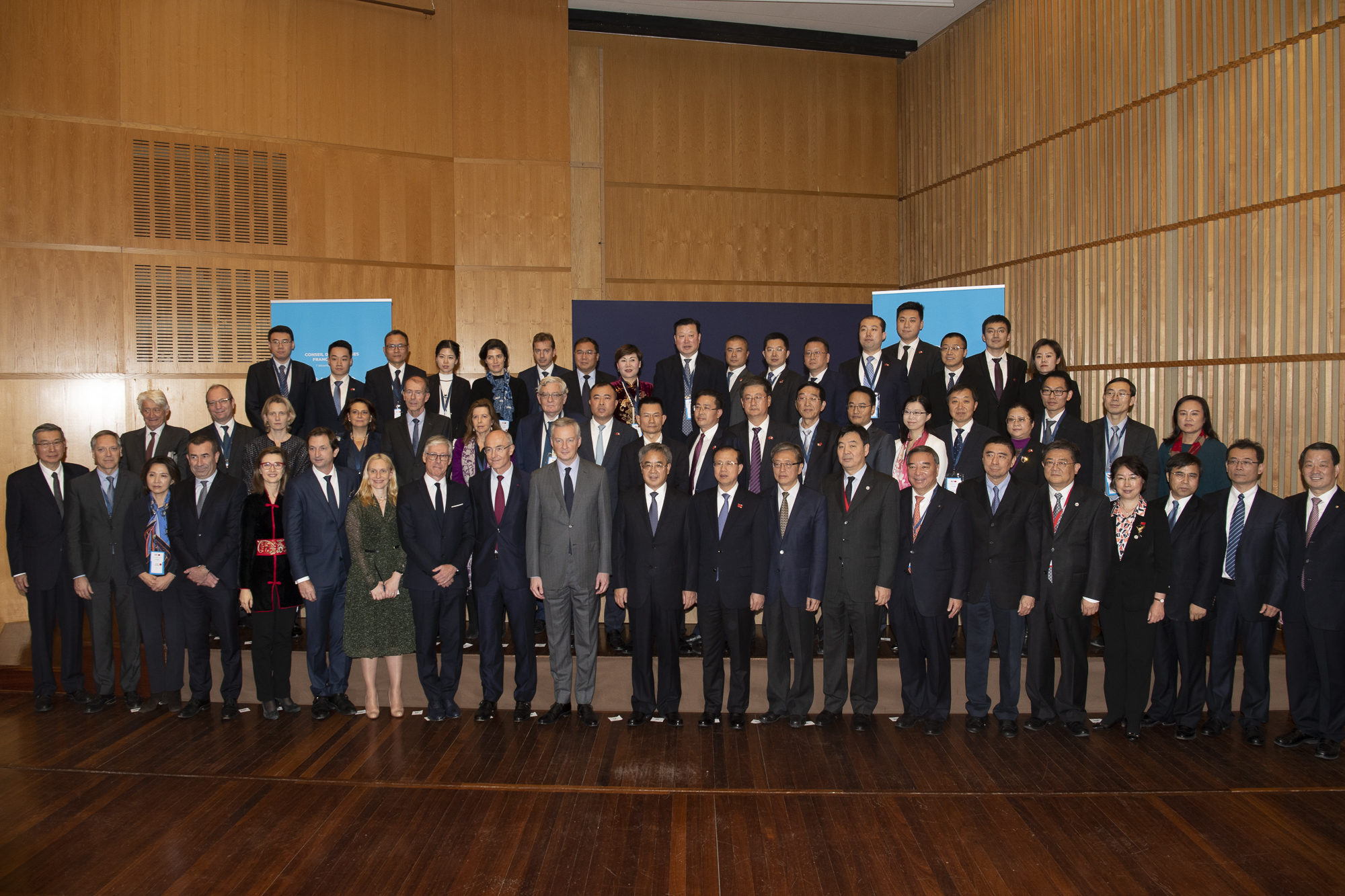 Réunion officielle du Conseil d’Entreprises franco-chinois - 7 décembre 2018 - Paris