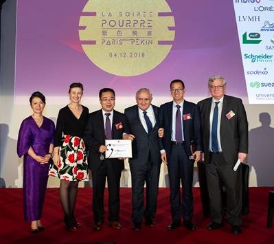 Soirée Pourpre et remise des Prix CFC de l’Innovation des Equipes franco-chinoises - 4 décembre 2018 - Paris