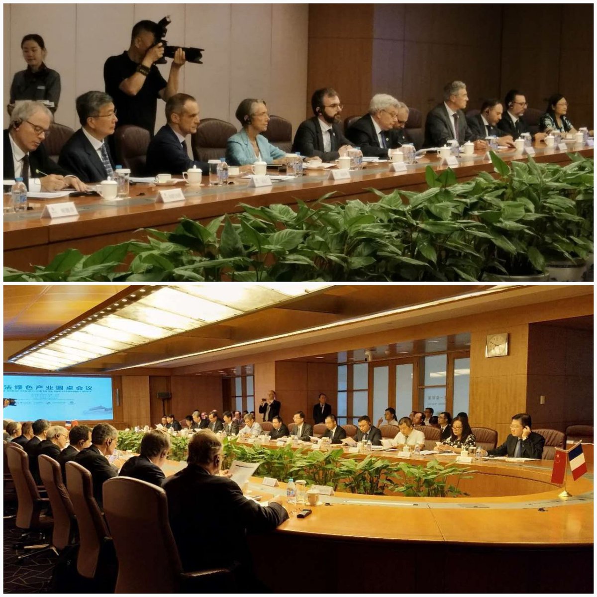 Table-ronde sur l’Economie verte - 25 juin 2018 - Pékin