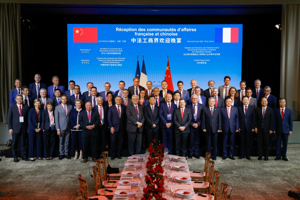Comite France France Chine, rencontre pour la cooperation economique Franco-Chinoise