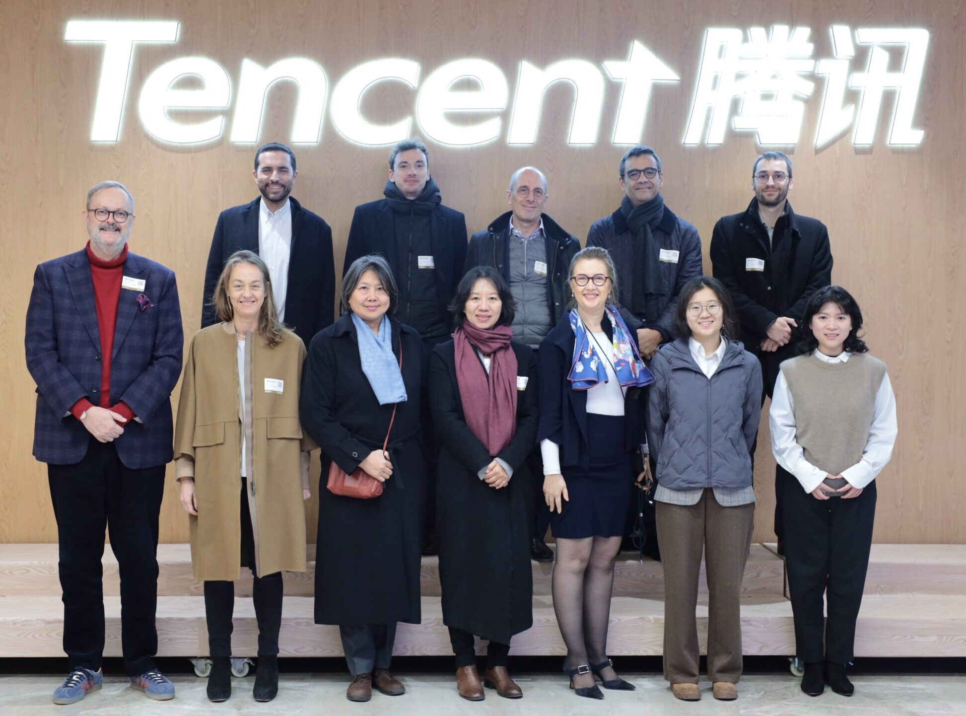 Visite TENCENT & Déjeuner de débrief avec les membres